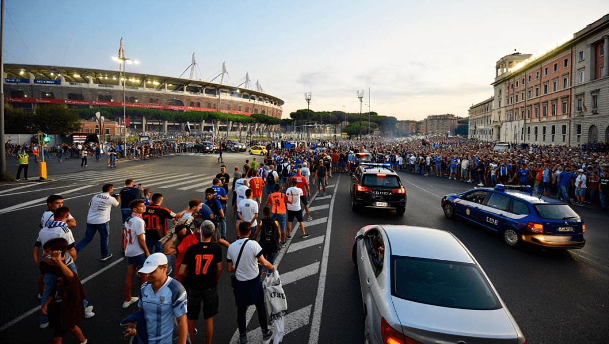 Coppa Italia, Roma-Torino: il piano della viabilità. Divieti di sosta e come raggiungere lo stadio