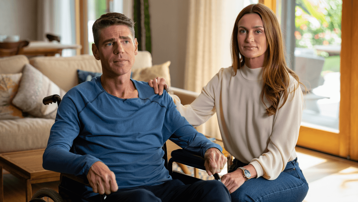 Eric Dane, come sta l'attore malato di Sla: assistito da infermieri 24 ore al giorno. L'ex moglie Rebecca: «A volte copro io i turni»