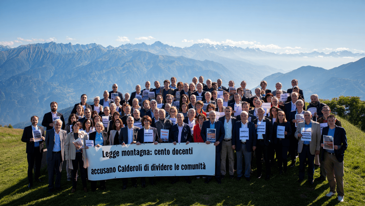 Legge montagna, cento prof universitari bocciano Calderoli: “Iniqua, divide le comunità e aumenta le contrapposizioni”