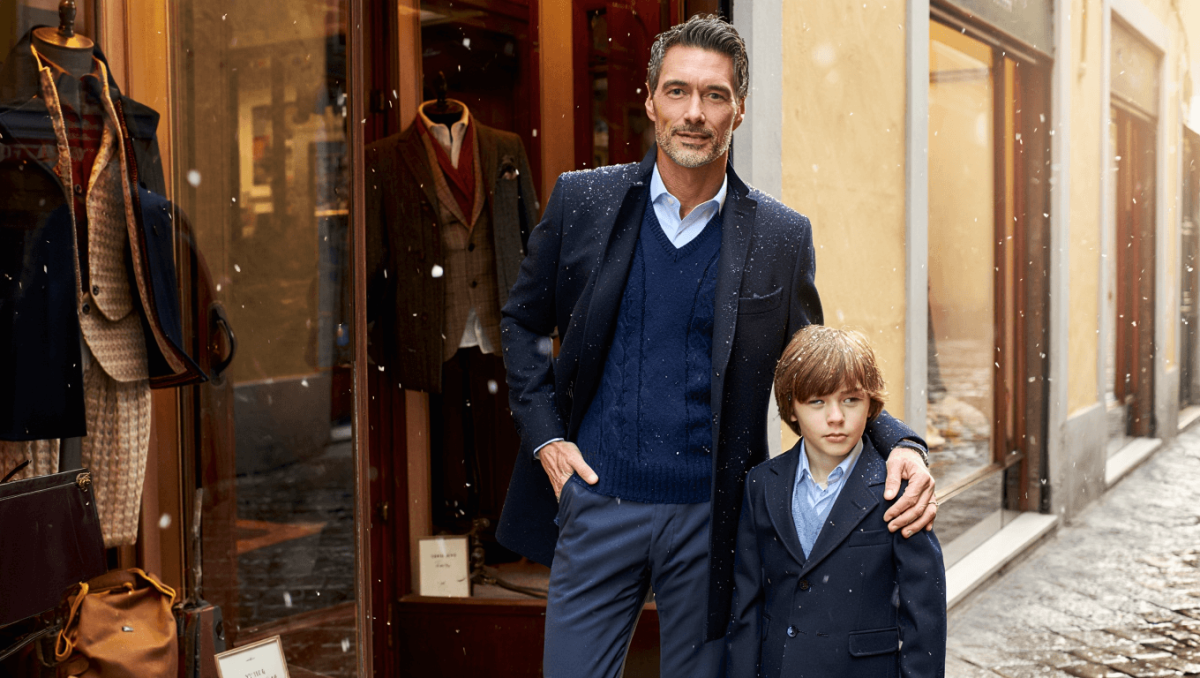 Quell'eleganza senza tempo che si trasmette di padre in figlio