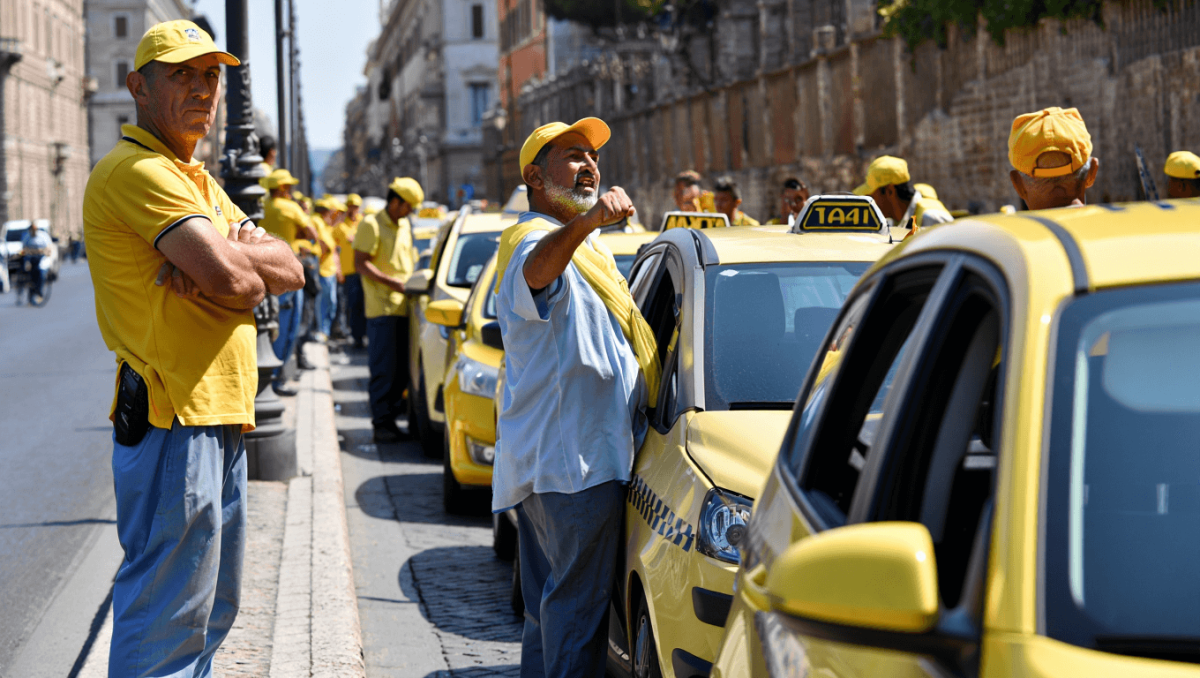 Sciopero dei taxi a Roma: "Vogliamo regole per tutti. Troppi i furbetti del finto noleggio"