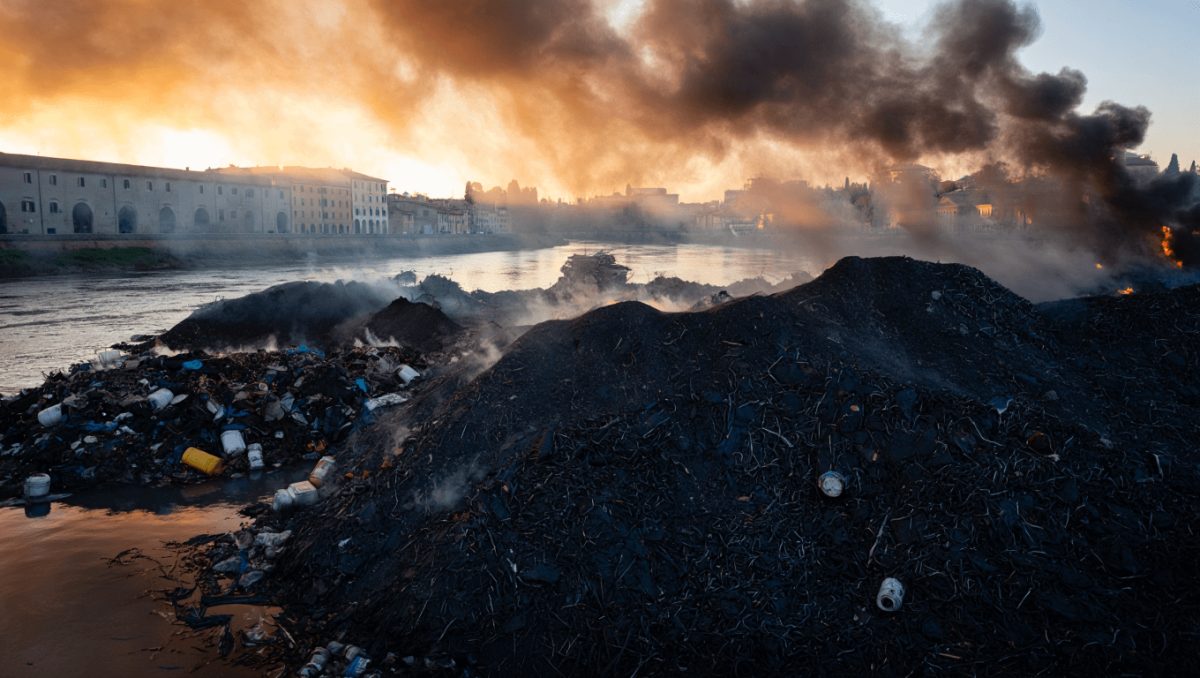 Arriva a Bruxelles il caso della discarica di rifiuti tossici vicino al fiume Bacchiglione. Da cui arriva l’acqua per Padova e Vicenza