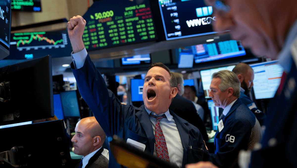 Il Dow Jones supera i 50.00 punti per la prima volta nella sua storia