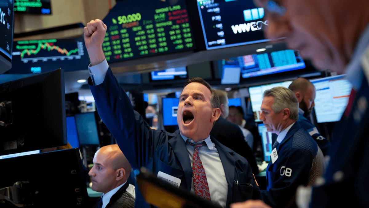 Il Dow Jones supera i 50.00 punti per la prima volta nella sua storia