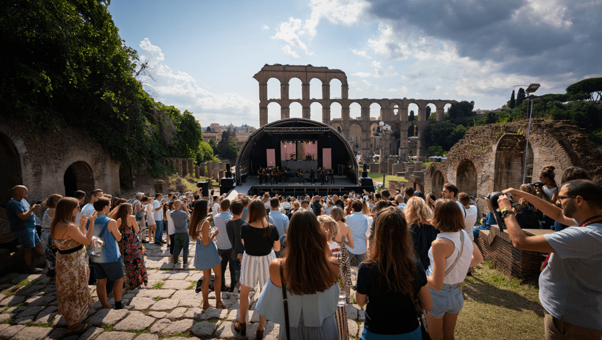 Primavera Romana tra gli Acquedotti: musica e creatività nel 692 Secret Garden