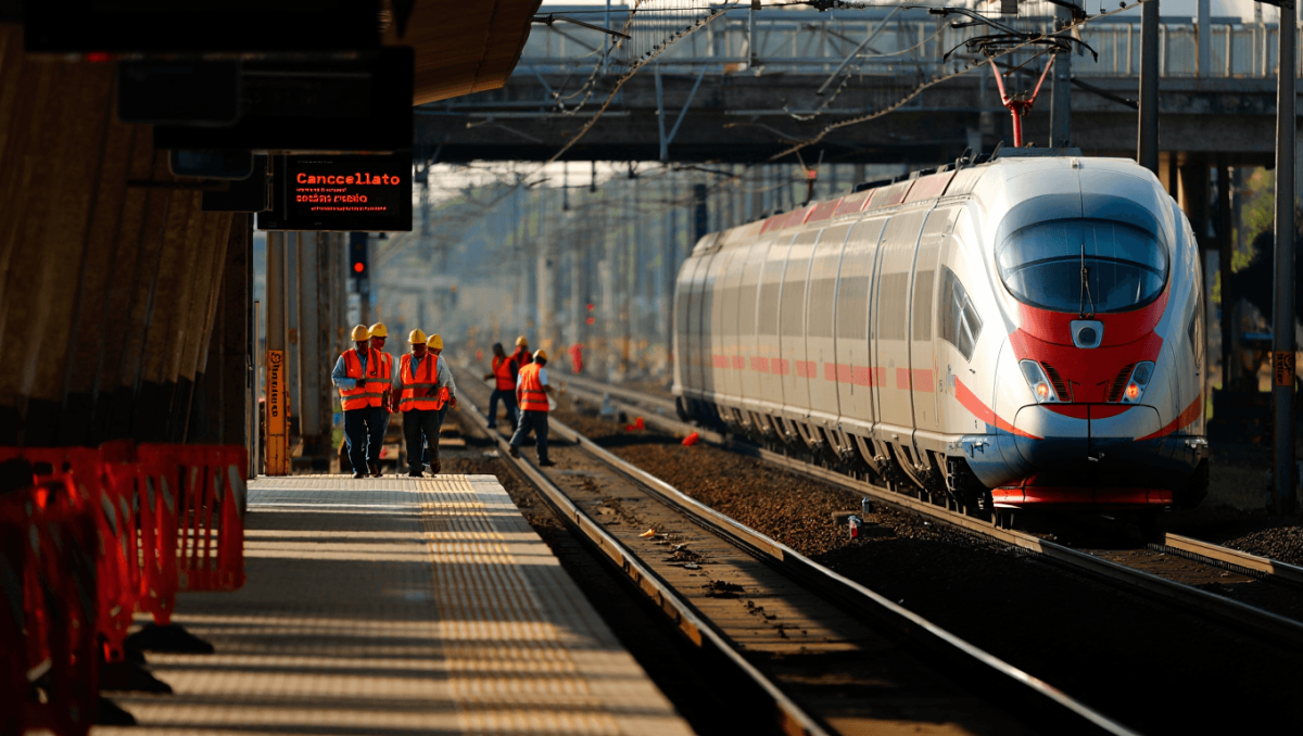 Alta Velocità Roma-Firenze sospesa per lavori: ecco quando si fermano i treni