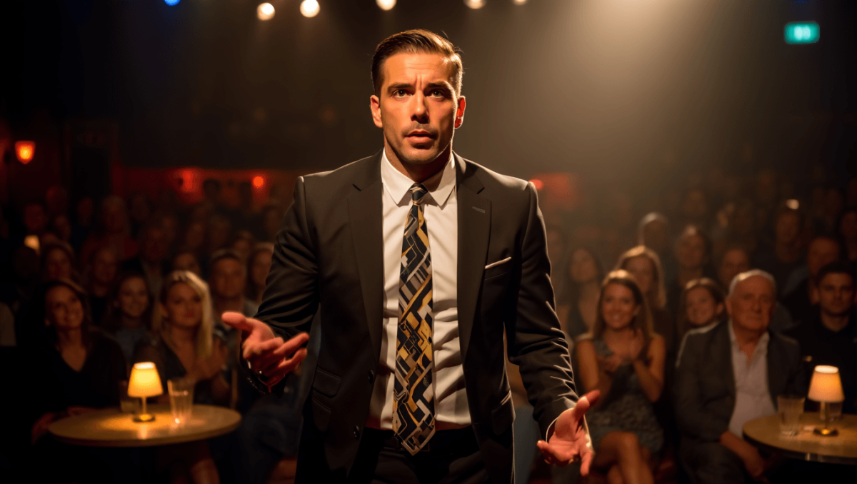 Baz: «Il mio compito è far ridere. Odio i comici "guru". Le aspettative basse diventano un superpotere»