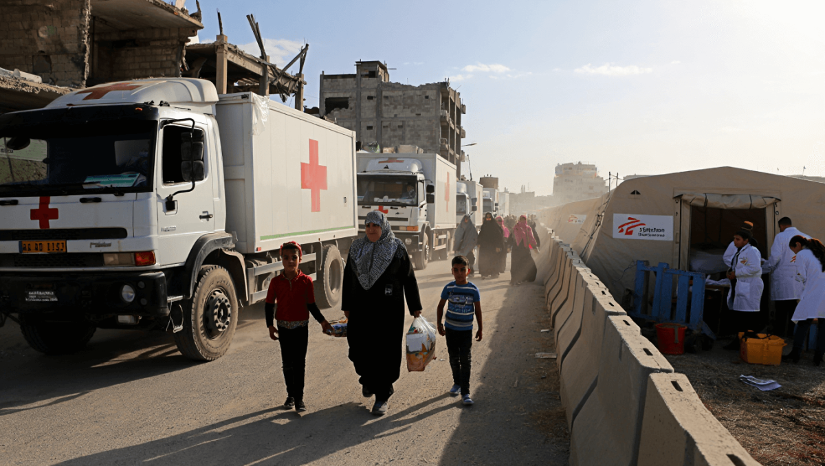 Gaza, condiziini catastrofiche: è urgente un afflusso sicuro di aiuti per la popolazione