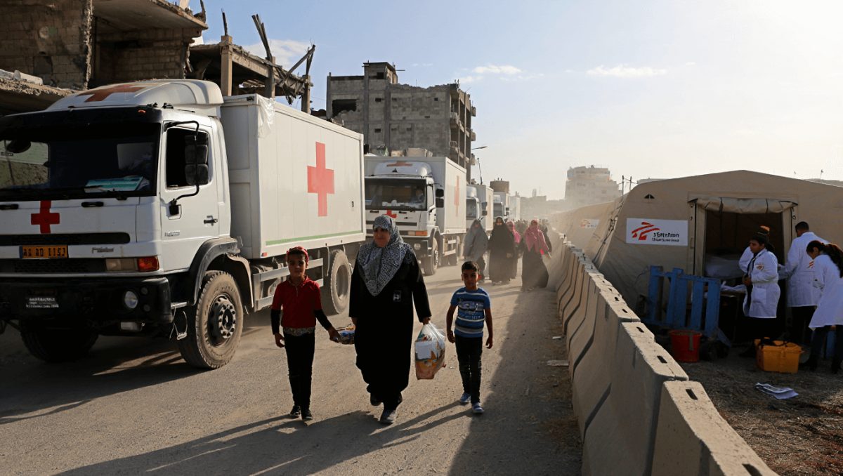 Gaza, condiziini catastrofiche: è urgente un afflusso sicuro di aiuti per la popolazione