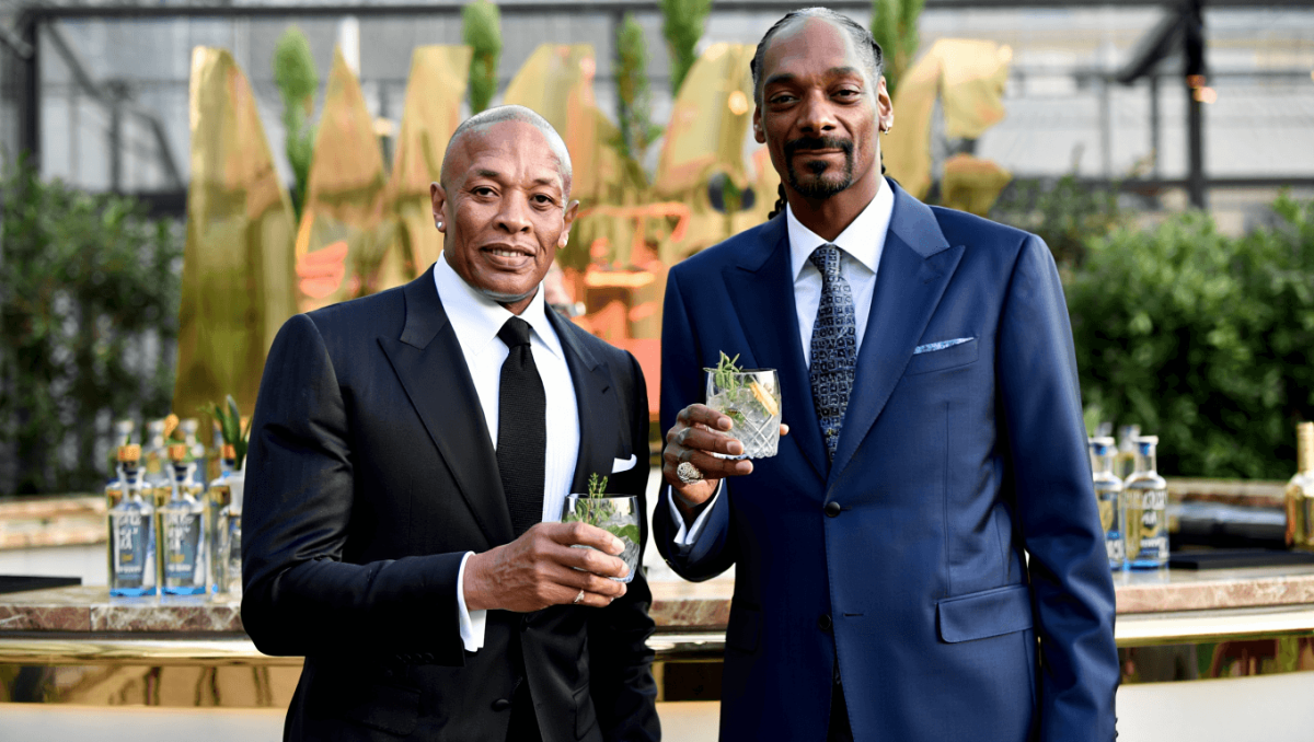 Il rap speziato e floreale del gin griffato Dr Dre e Snoop Dogg