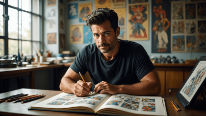 Giovanni “Gioz” Scarduelli: «Scrivere mi ha aiutato a spingere il gesto del disegno un po’ più in là»