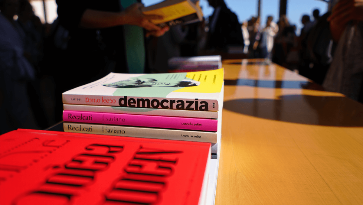 Libri come "democrazia", da Recalcati a Saviano alla festa del libro e della lettura