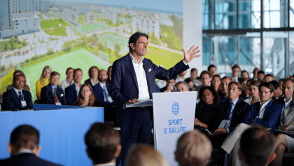 Sport e Salute al Mipim 2026, Mezzaroma: "Lo sport è la nuova frontiera della rigenerazione urbana"