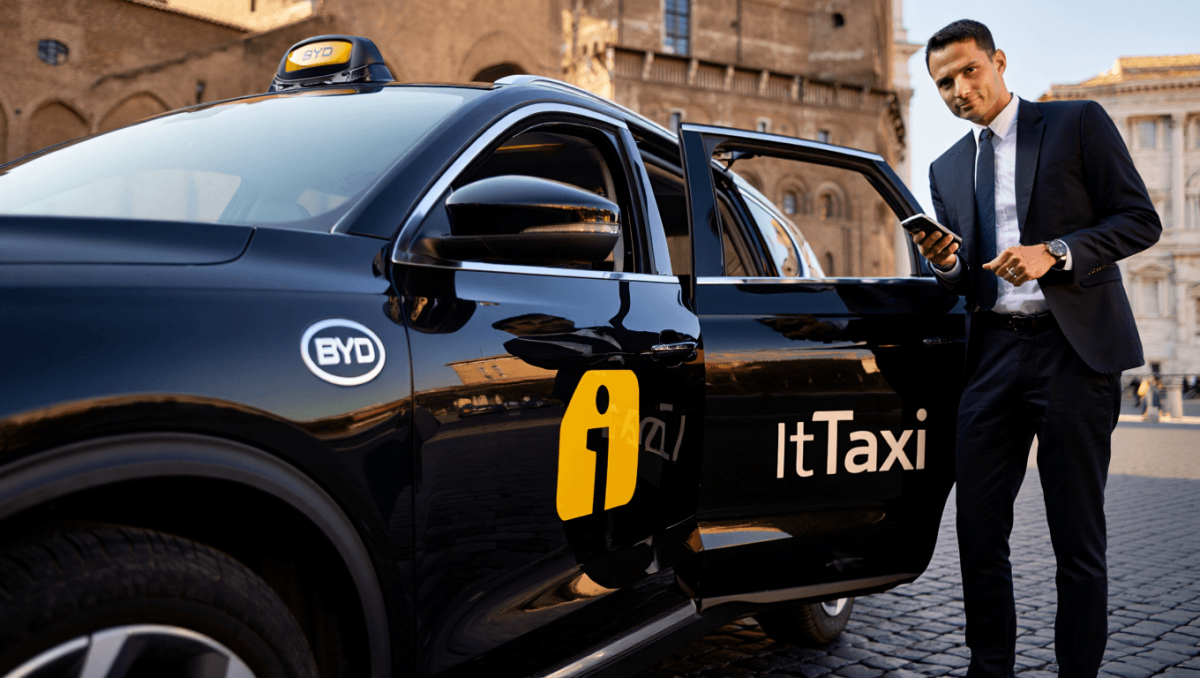 Taxi a Roma, accordo tra il colosso cinese e ItTaxi: l'applicazione sarà integrata coi sistemi di bordo