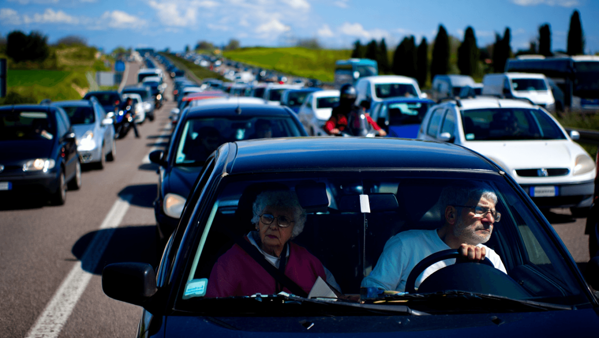 Esodo di Pasqua, oltre 60 milioni di veicoli sulle strade italiane