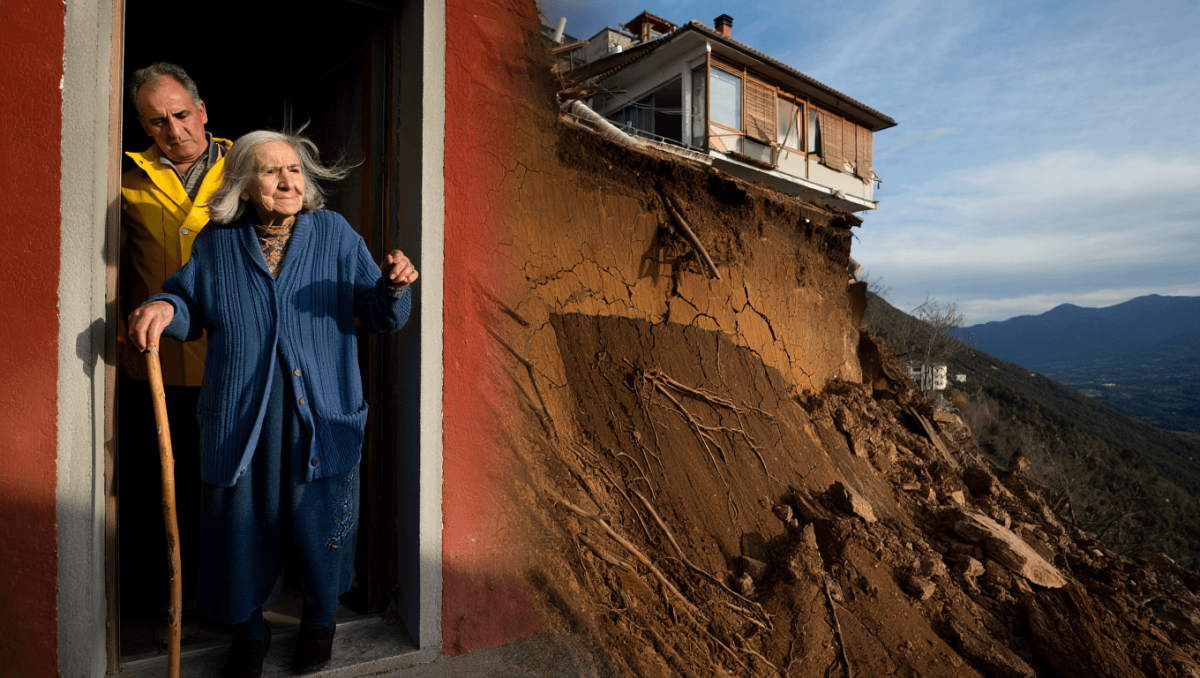 Viaggio nelle aree interne. La terra cede, loro restano
