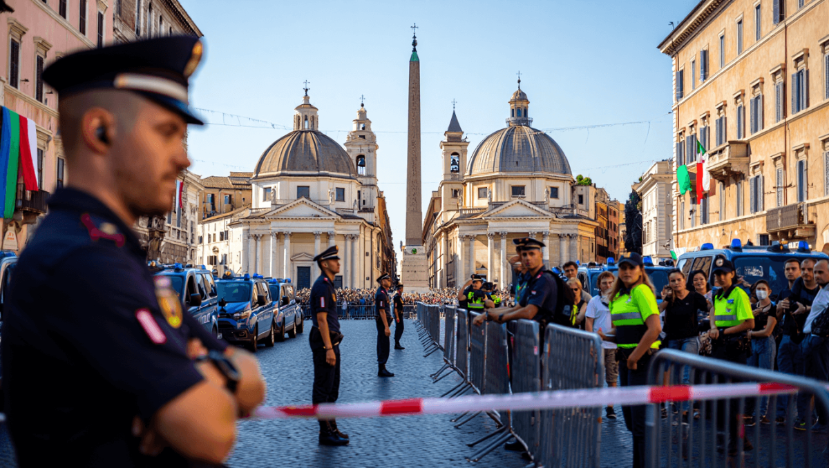 Festa della Polizia a piazza del Popolo, centro blindato: strade chiuse e divieti di sosta