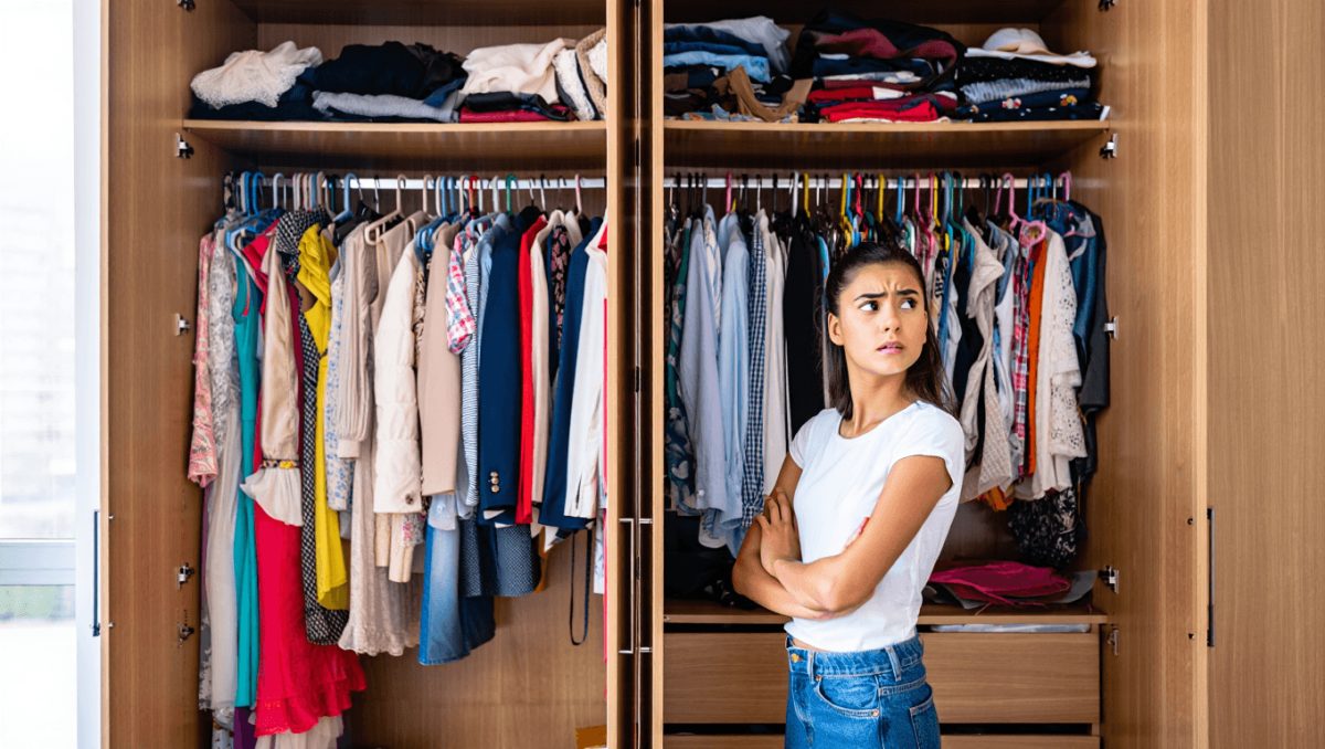 L'armadio è (stra)pieno  ma nulla da indossare?  Non è moda, è psicologia