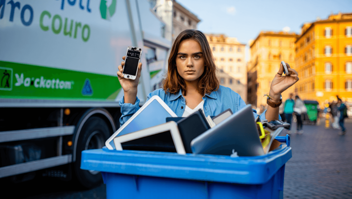 Rifiuti elettronici, Roma frena: -2,3% nel 2025 nonostante il boom regionale