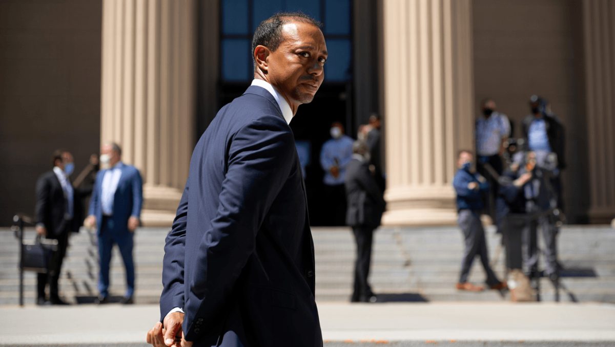 Sospiro di sollievo per Tiger Woods: il campione di golf rilasciato su cauzione dopo l'incidente stradale