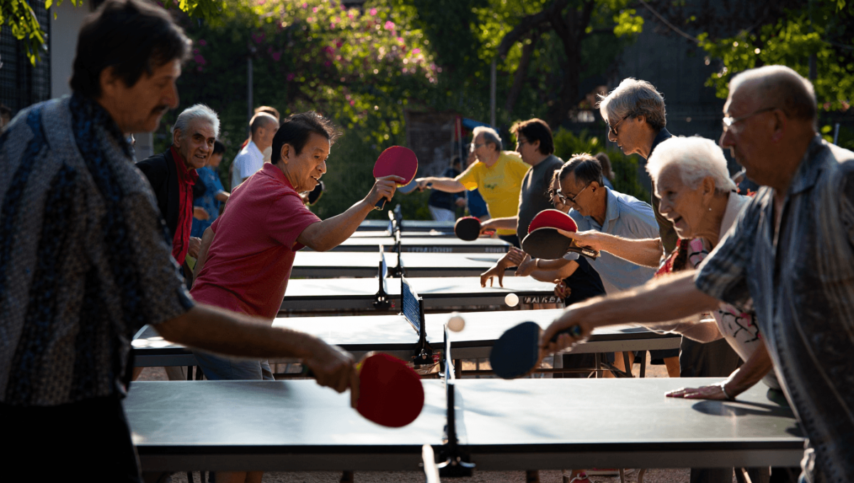 "Vittorio a Tavolino", un docufilm racconta la comunità di pongisti nata nei giardini dell'Esquilino