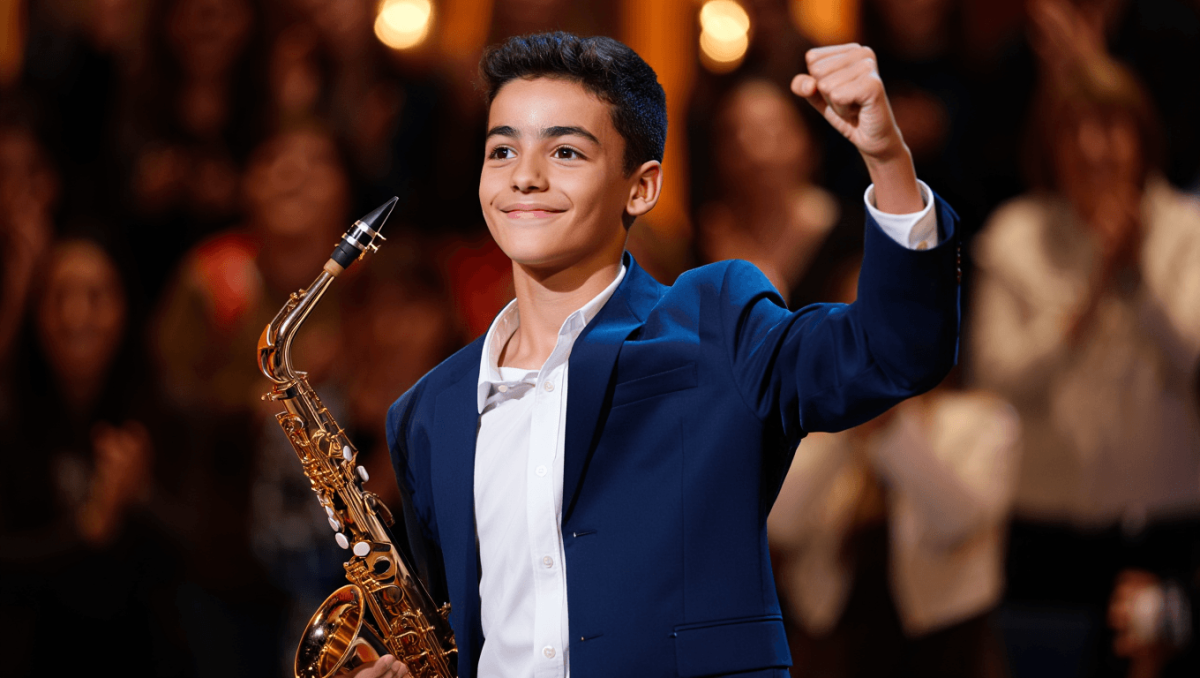 Alfio Russo vince Dalla strada al palco special, chi è e quanto ha vinto il sassofonista 14enne: «Non ce l'avrei fatta senza la famiglia»