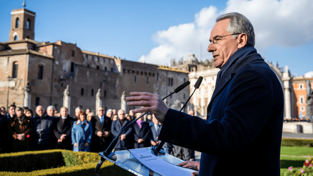 Natale di Roma, riapre il giardino di passaggio al Campidoglio. Gualtieri: "In questo giorno speciale ricordiamo Papa Francesco"