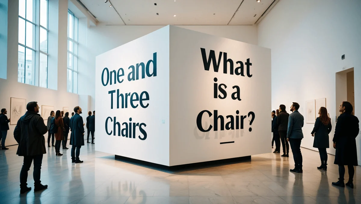 Kosuth: «Gli artisti non seguono le regole, sono loro che le inventano»