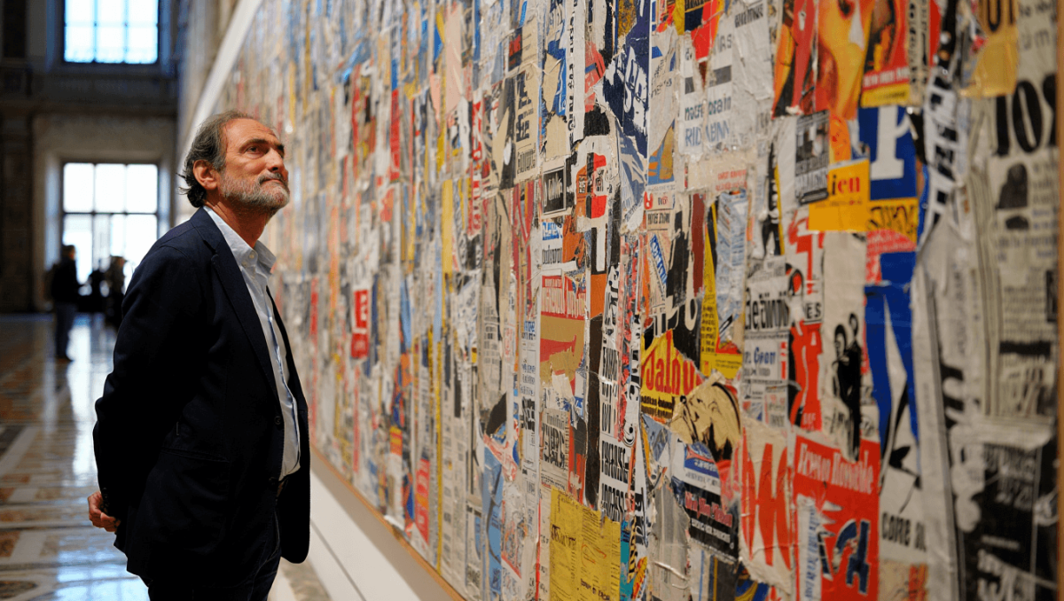 L’artista che ha anticipato lo scrolling: Mimmo Rotella cercava sempre nuovi stimoli