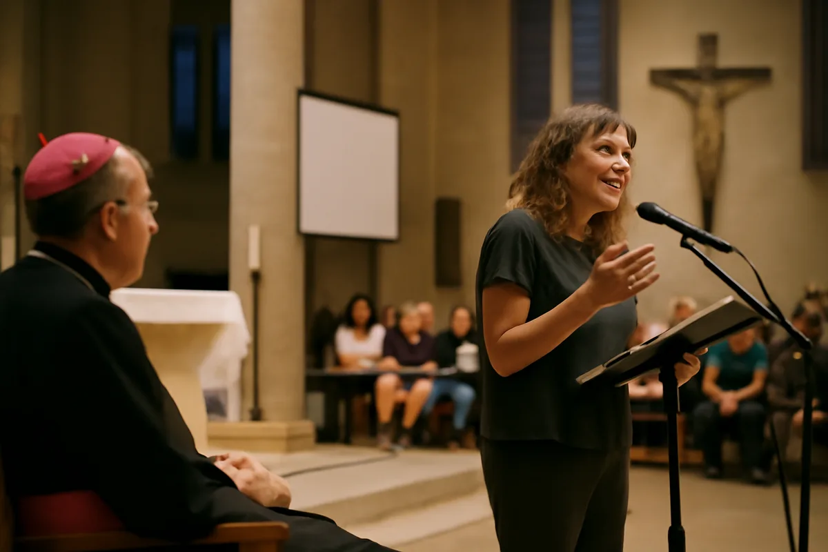 Il 13 agosto ospite Costanza Miriano — L'inizio è il 13 agosto. Oltre alla messa delle 18 con il vescovo Gianrico Ruzza, alle 19:30 è previsto l'intervento di Costanza Miriano, scrittrice e giornalista Rai, che testimonierà sul progetto spirituale “Monastero WiFi”.