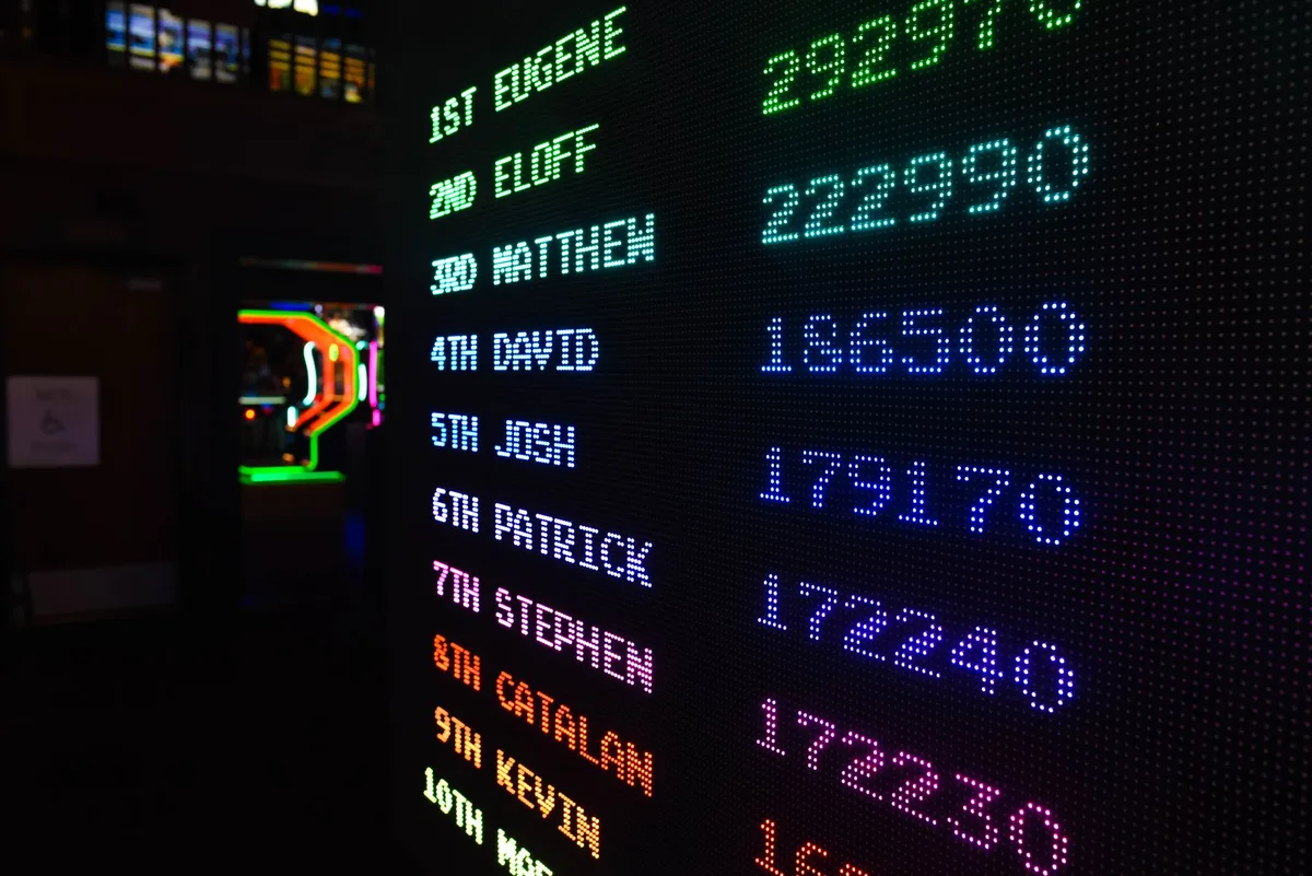Classifica World Athletics con punti e posizionamenti di atleti di getto del peso.