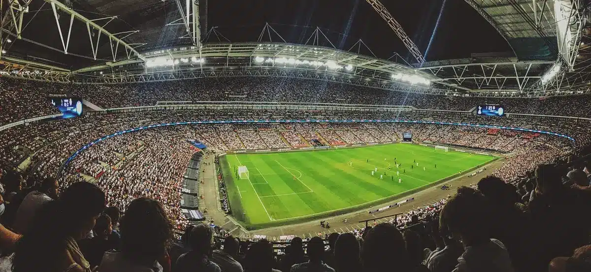 Cantanti e tifosi che intonano cori condivisi tra palco e curva