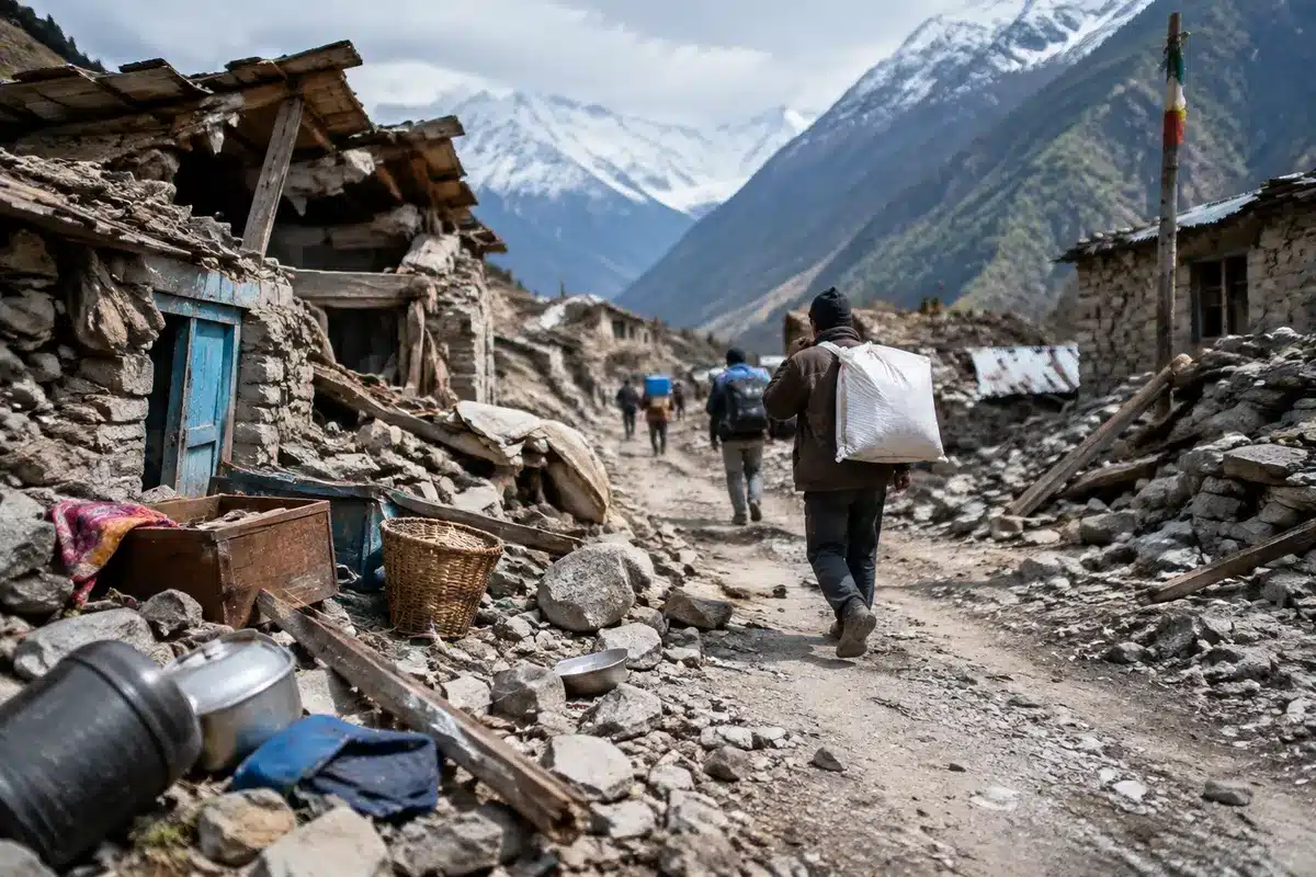 Crisi climatica in Nepal: Shah all'Onu avverte che il paese paga il conto più salato